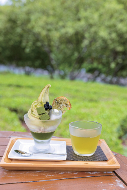 茶畑と川の景色に癒される「池川茶園工房Cafe」