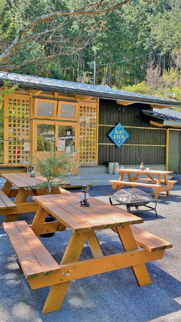 仁淀川沿いにあるブルワリーへ「BLUE BREW 醸造所&タップルーム By ムカイクラフトブルーイング