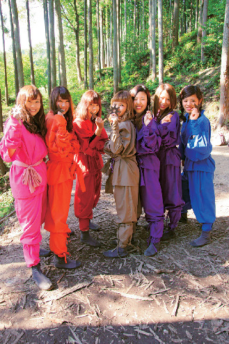 赤目四十八滝 忍者の森