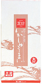 いかしゅうまい 大まる8個入り、小まる15個入り 各1404円