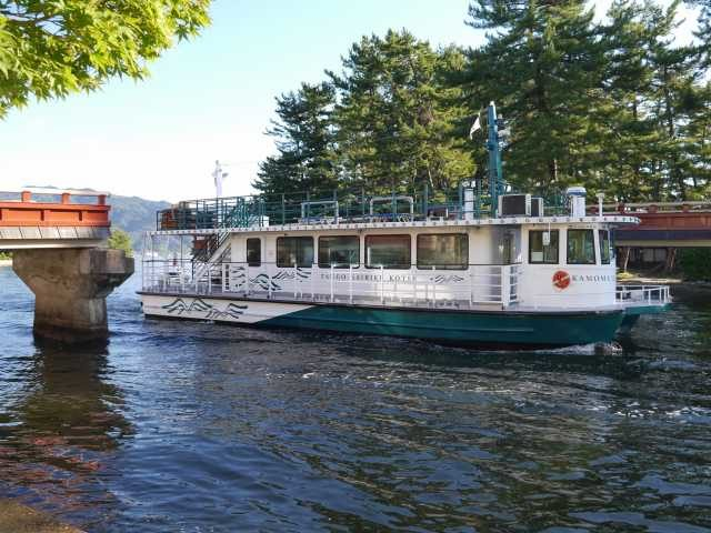 【天橋立の渡り方】観光船なら