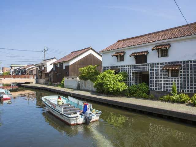 【米子の観光ナビ】旧加茂川沿い