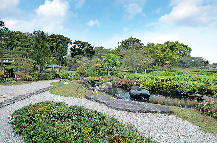 唐津市名護屋城茶苑「海月」