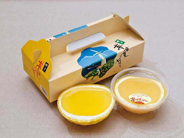 甘夏ゼリーMサイズ 1個280円、Lサイズ 1個330円、2Lサイズ 1個380円