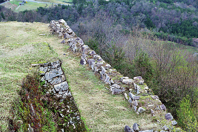 【竹田城跡のめぐり方】⑥ 花屋敷・南二の丸