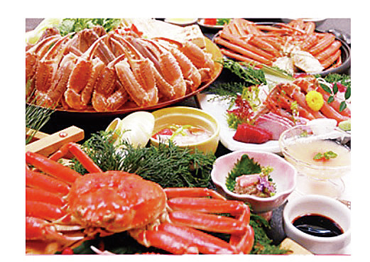 【夕日ヶ浦×カニ】料理旅館 夕日ヶ浦