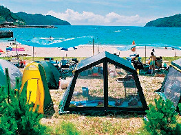 【三重・尾鷲×観光】東海や関西地区から多くの人が訪れる「三木里海水浴場」