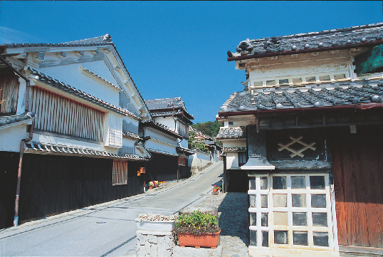 吉良川の町並み