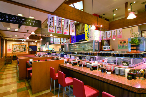 【米子×回転寿司】新鮮な旬のネタとこだわり米でにぎる寿司「すし弁慶 道笑町店」