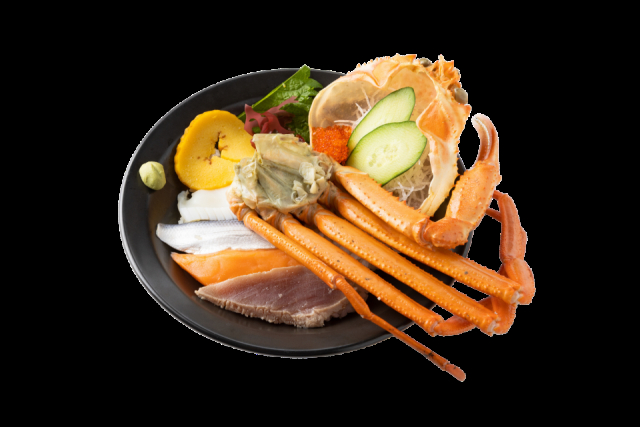 【鳥取港海鮮市場 かろいち×グルメ】市場料理 賀露幸