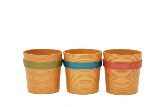 曲げわっぱ リングカップ