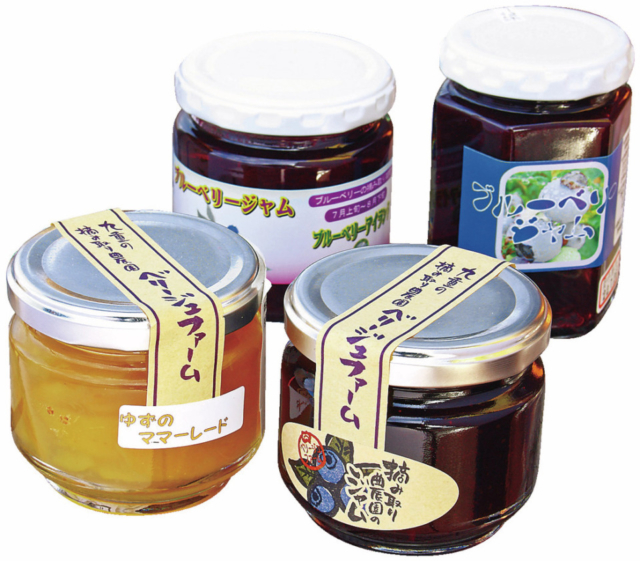 九重の四季の果物いろいろ「ジャム」