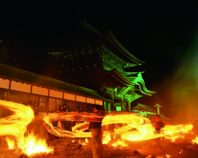 【由布院・阿蘇×春のイベント】火振り神事