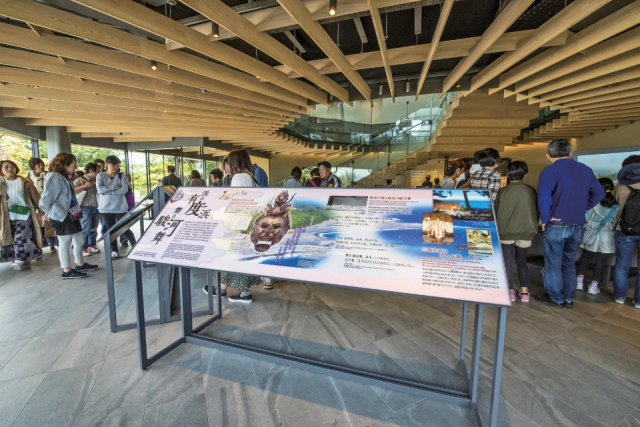 日本平夢テラスの注目ポイント 美しい木組みの建物も必見