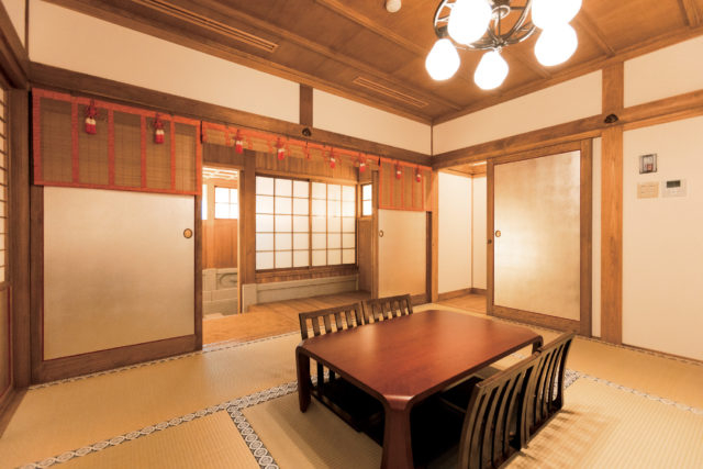 【休憩室】特別浴室の休憩室