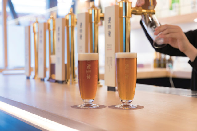 飛鳥乃湯泉前のビールバー「道後麦酒館 別館」