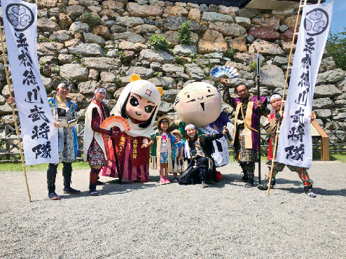 【浜松城】日曜13時に家康くん登城