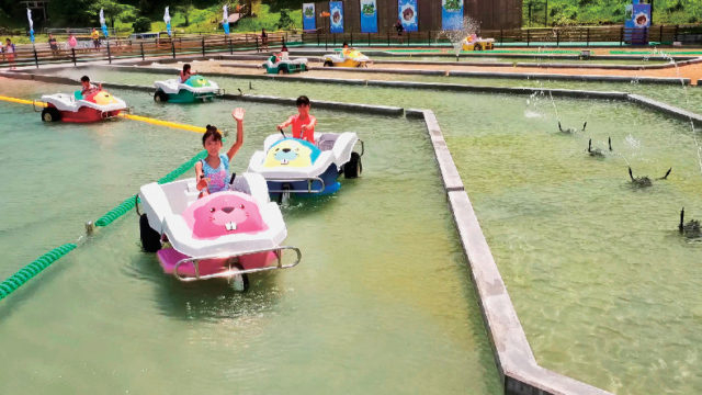 体をおもいっきり動かせる遊園地「ぐりんぱ」