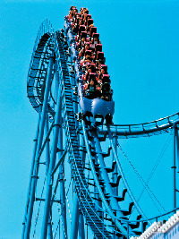 メガコースター「四次元」