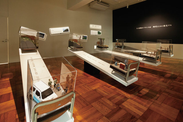 ユニークな展示法が話題