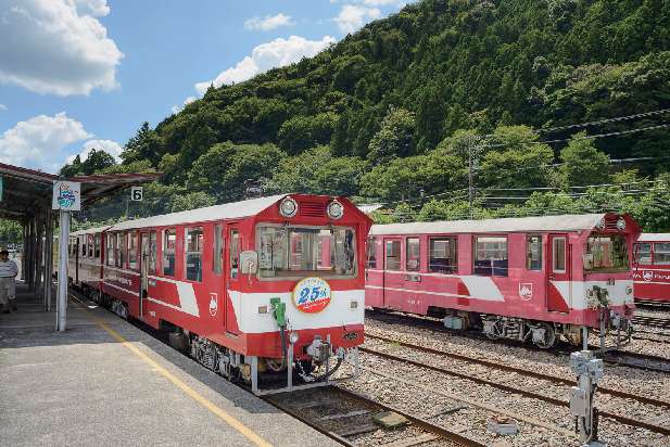 南アルプスあぷとラインに乗車