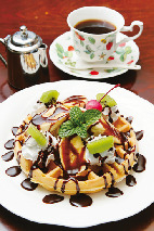 【お遍路×立ち寄りスポット】焼きたてワッフルでひと休み「カフェレスト・クローバー」