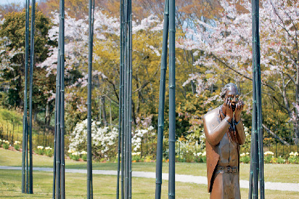 クレマチスガーデン/ヴァンジ彫刻庭園美術館