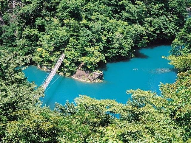 寸又峡 夢のつり橋の見学のポイント