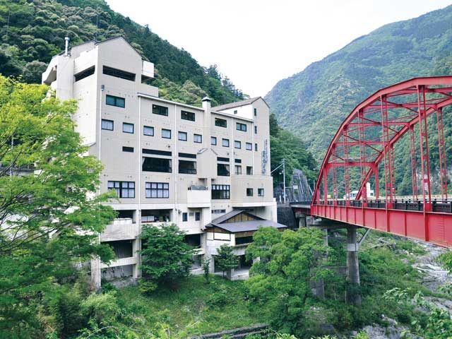 峡谷の湯宿 大歩危峡まんなか