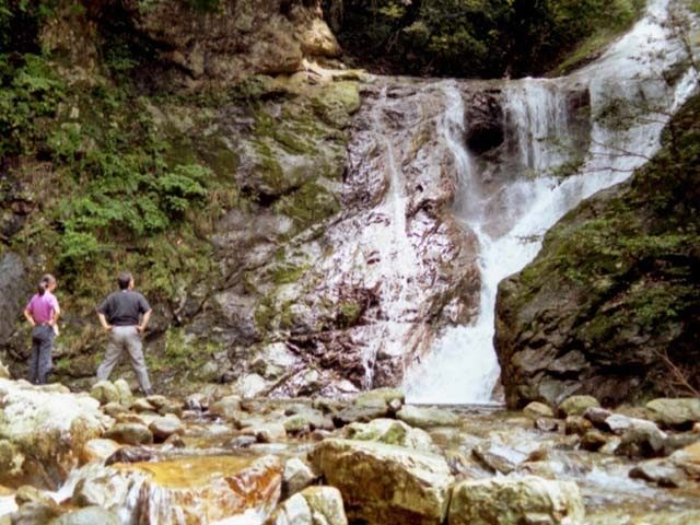 宇和島のおすすめの観光スポット 薬師谷渓谷