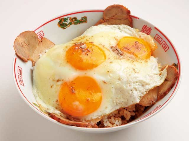 【今治の焼豚玉子飯】白龍