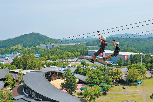 【栃木・ツインリンクもてぎ×アクティビティ】メガジップライン つばさ