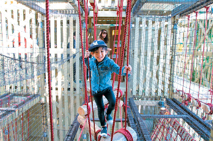 【栃木・ツインリンクもてぎ×アクティビティ】森感覚アスレチック DOKIDOKI