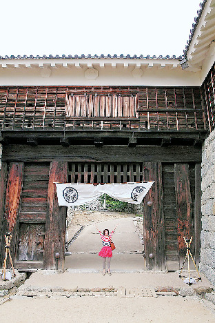 【松山城の見どころ】筒井門