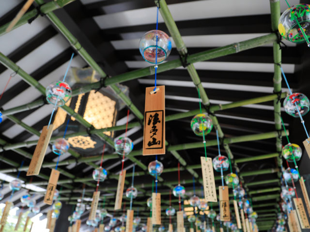 ご利益めぐりをもっと楽しむ「遠州三山風鈴まつり」