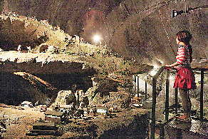 【マイントピア別子・端出場ゾーン】観光坑道