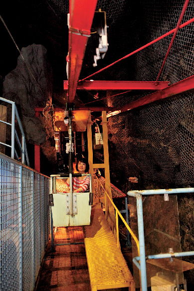 【マイントピア別子・端出場ゾーン】観光坑道