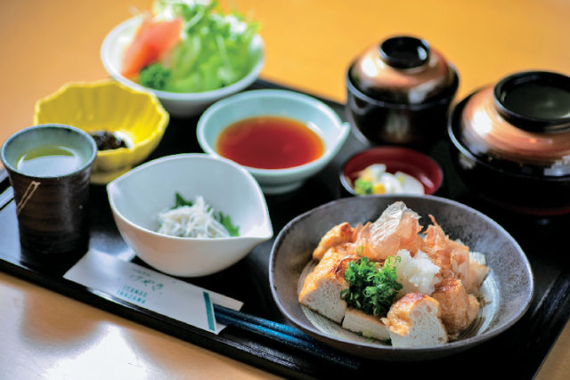 油揚げが味わえる店② 味処 けやき