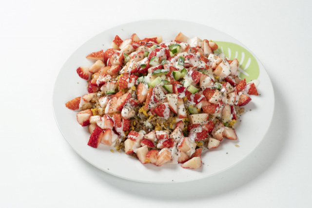 【栃木のいちご×いちごづくしの中華料理】文珍楼