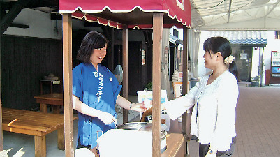 見学ポイント3【試食コーナー】