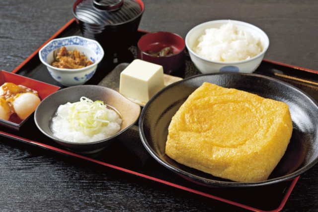 油揚げが味わえる店① 名物竹田の油あげ 谷口屋