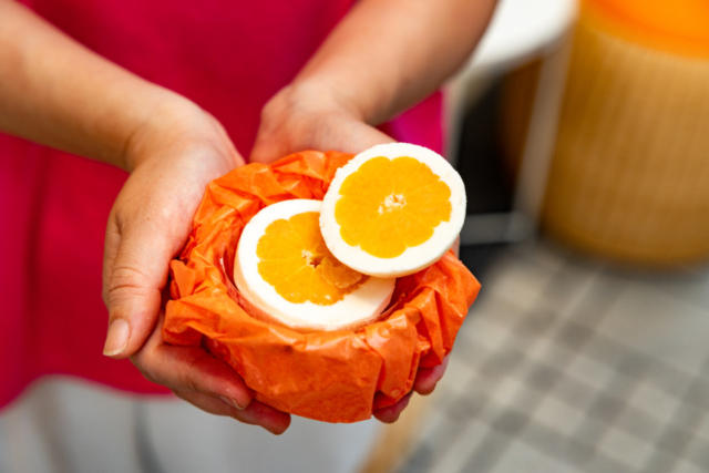 湯上りに飲む牛乳をチーズケーキで表現!「道後ミルクチーズケエキ」