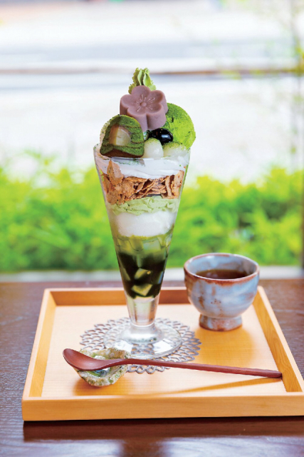 道後のカフェ⑤ 山田屋道後温泉店 日本茶カフェ 茶楽