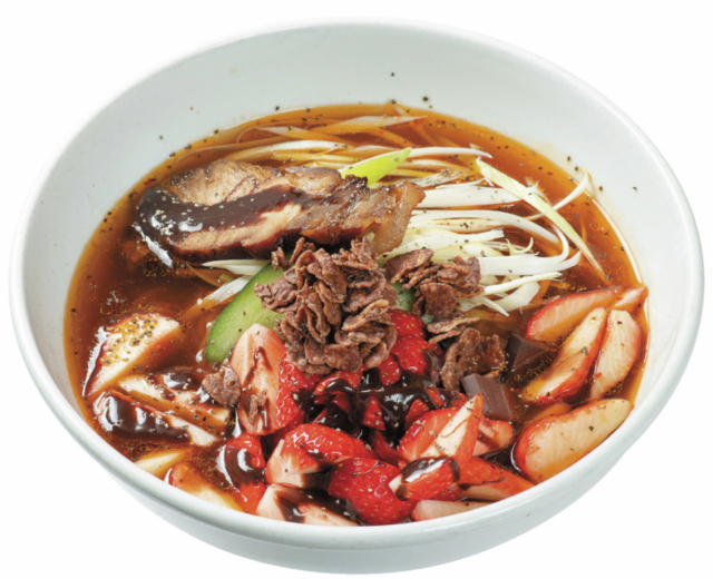 【栃木のいちご×いちごづくしの中華料理】文珍楼