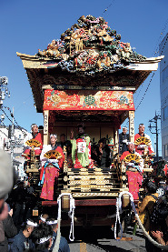 豪華な笠鉾・屋台に注目!