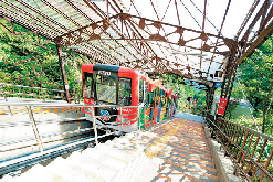 【東京・御岳山へのアクセス】御岳登山鉄道ケーブルカー