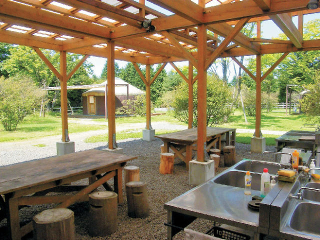 【16:00】日が暮れる前にBBQスタートです