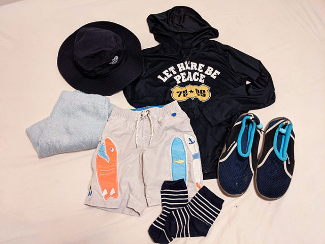 潮干狩りの服装