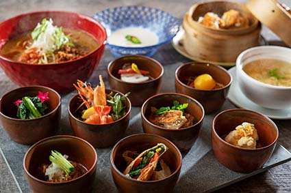 【平城京跡エリア×ランチ】日本庭園を眺めつつ 本格中国料理を「中国料理 沙山華」