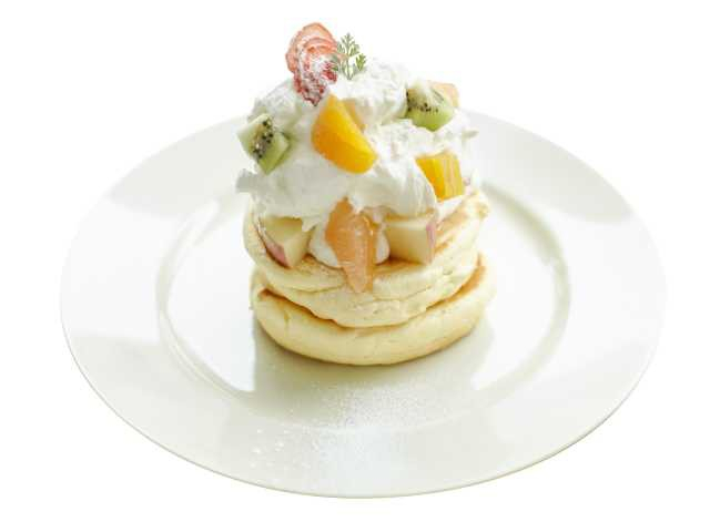 レインボーパンケーキ